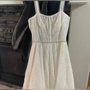 Bronx and Banco Mademoiselle
Corset Sequined Midi Dress